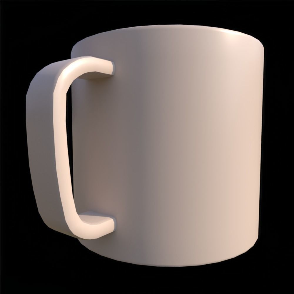 Cup of coffee 3D model_3