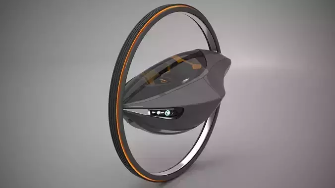 Vehicle from the future 3D model