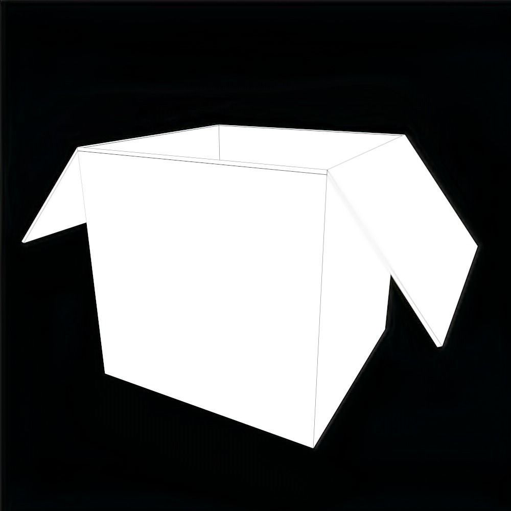 Open Box 3D model_2