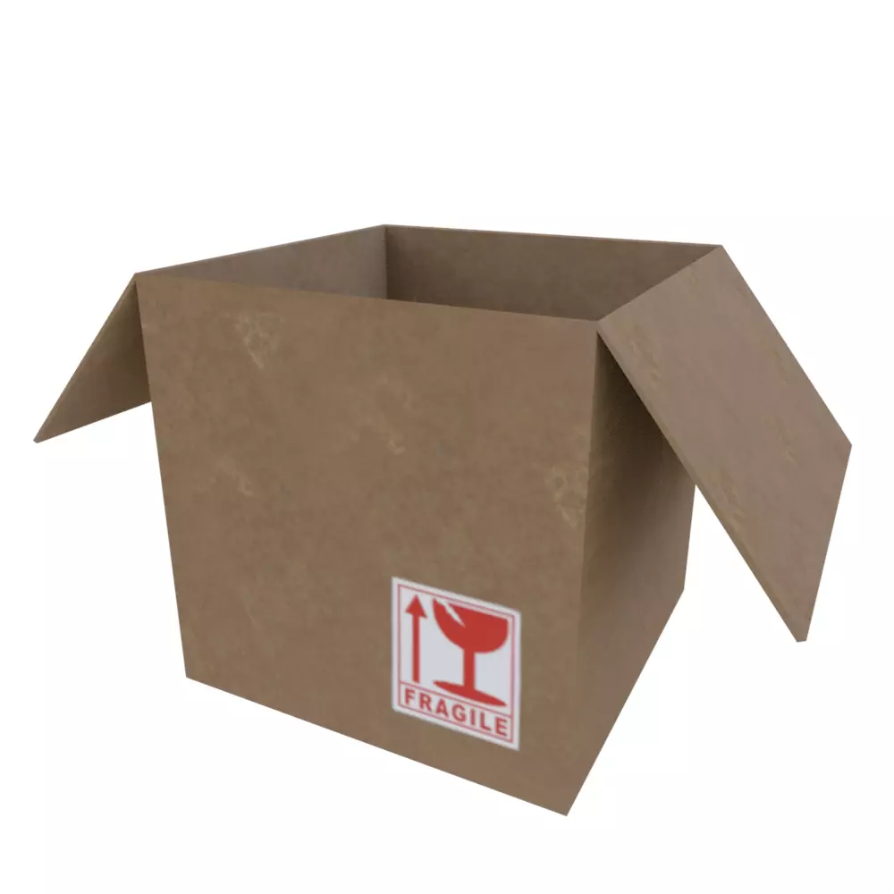 Open Box 3D model_0