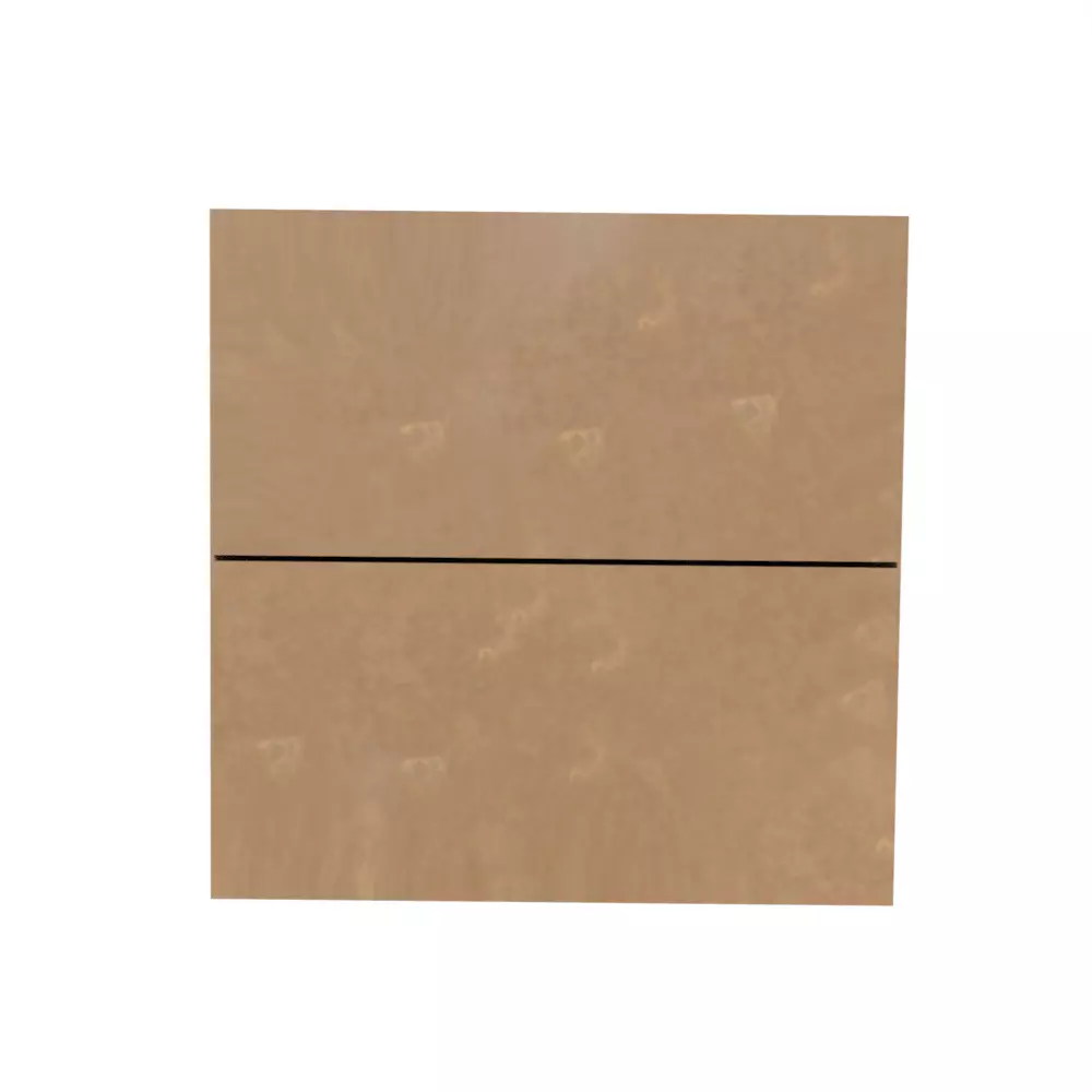 Cardboard Box 3D model_0