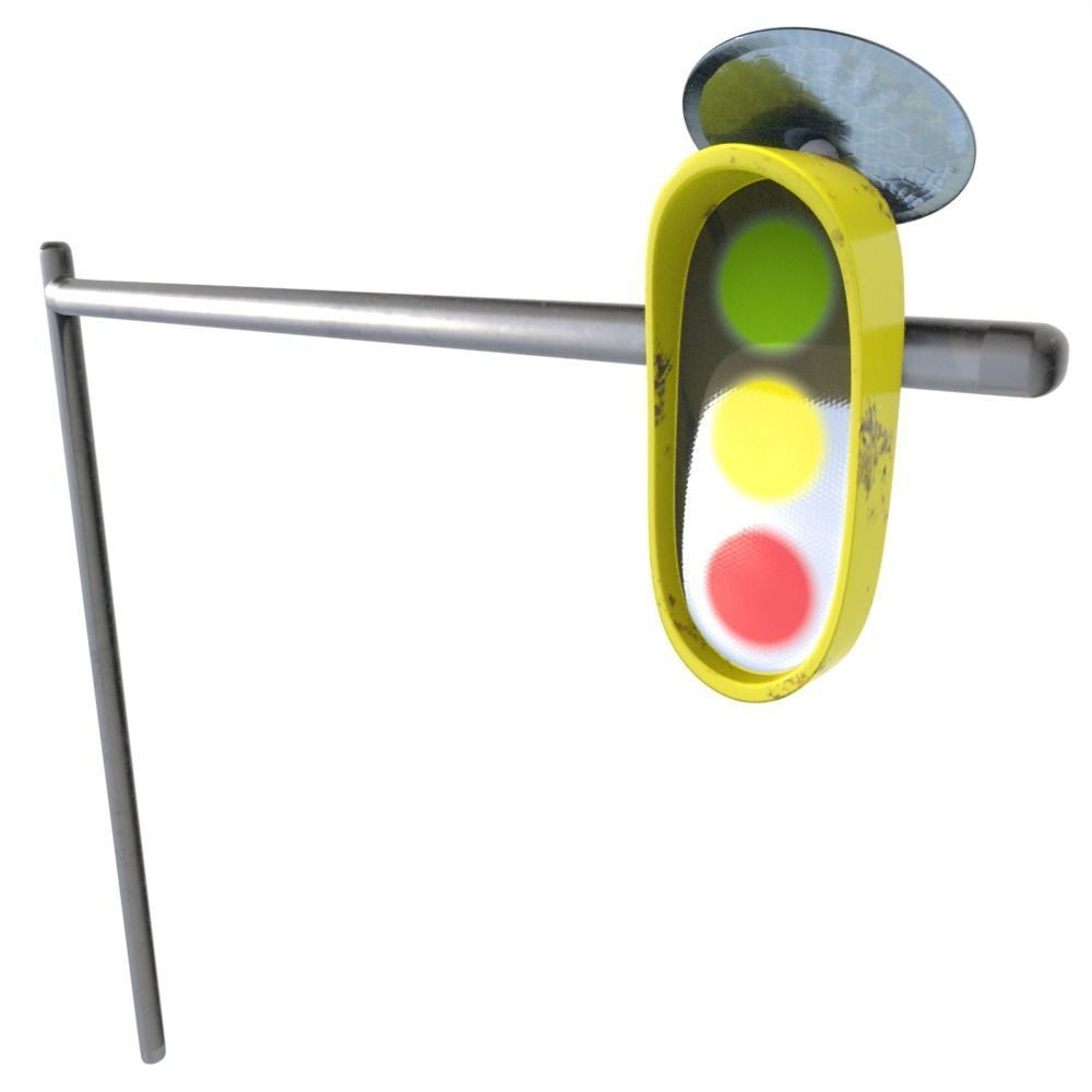 Traffic Light 3D model_2