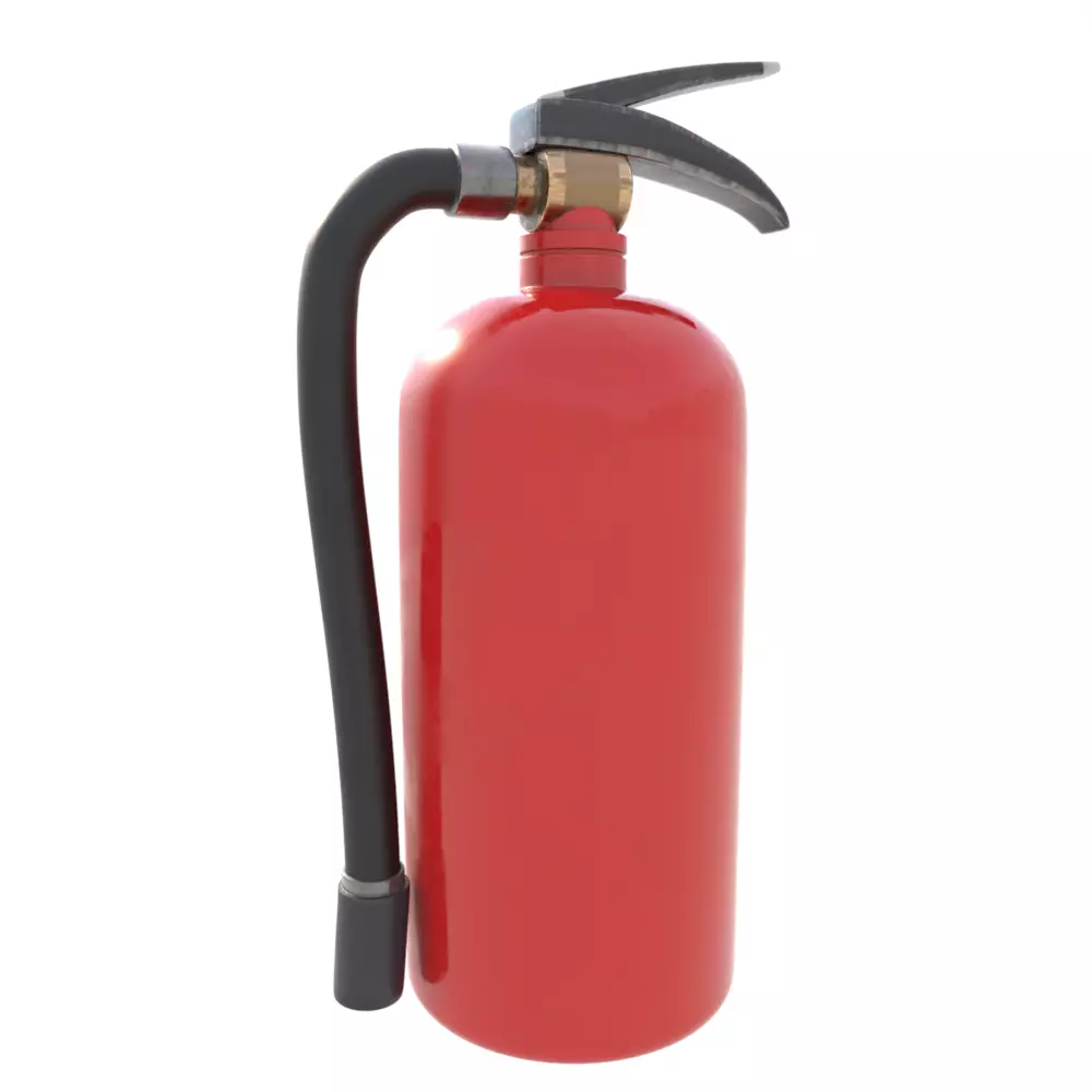 Extinguisher fire - fire 3D model_0