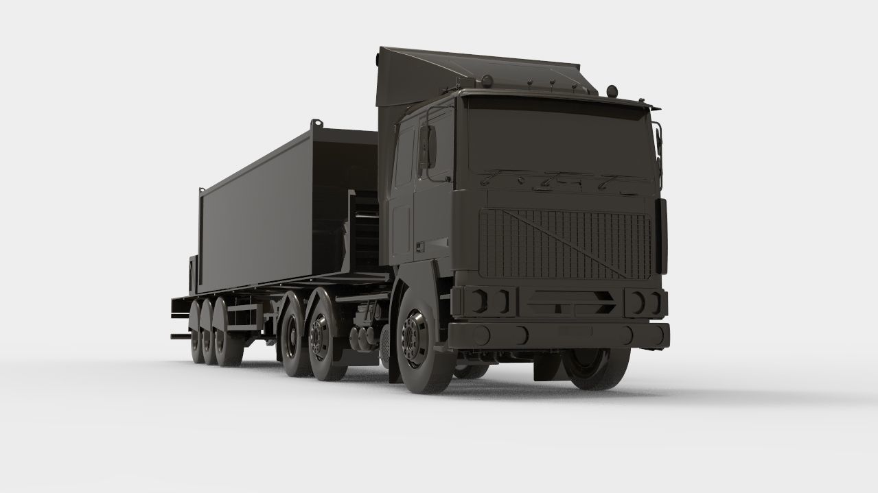 TIR truck 3D model_3