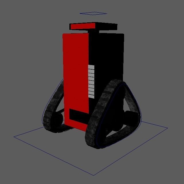 Rigged Soda Machine Tank 3D model_3
