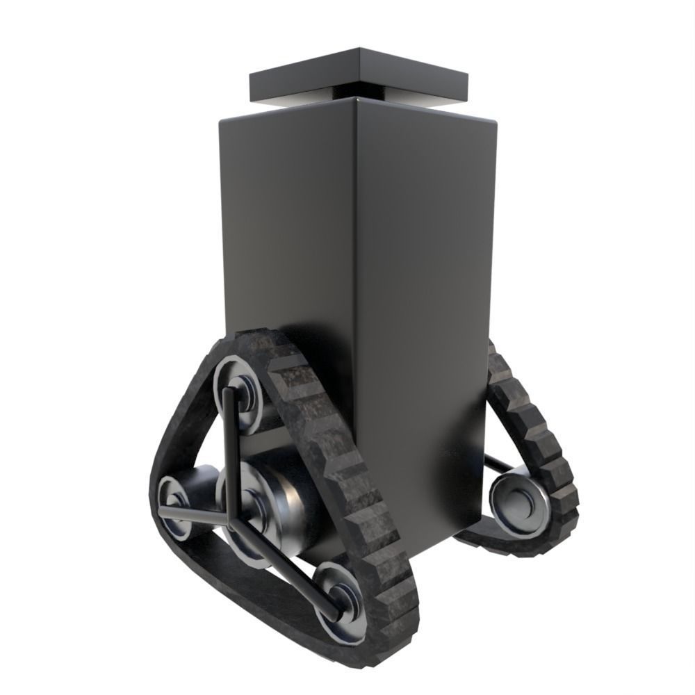 Rigged Soda Machine Tank 3D model_1