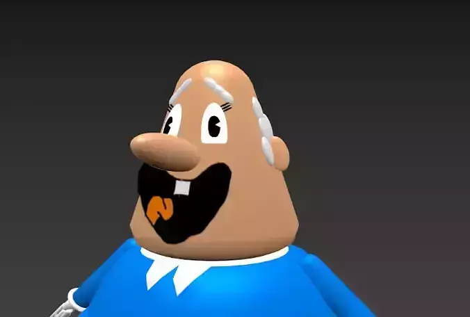 clump mano 3D model