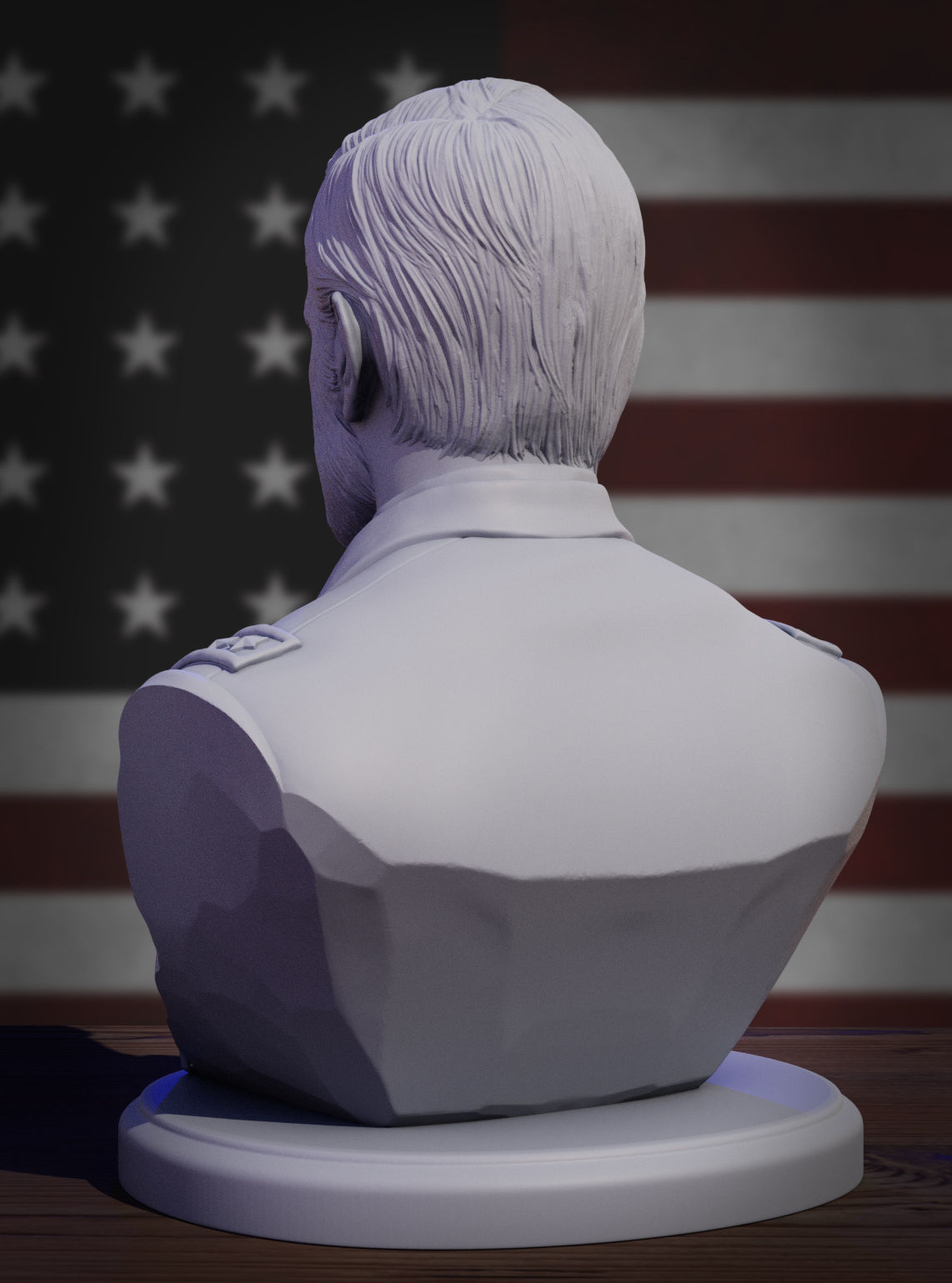 Ulysses Grant 3D print model_10