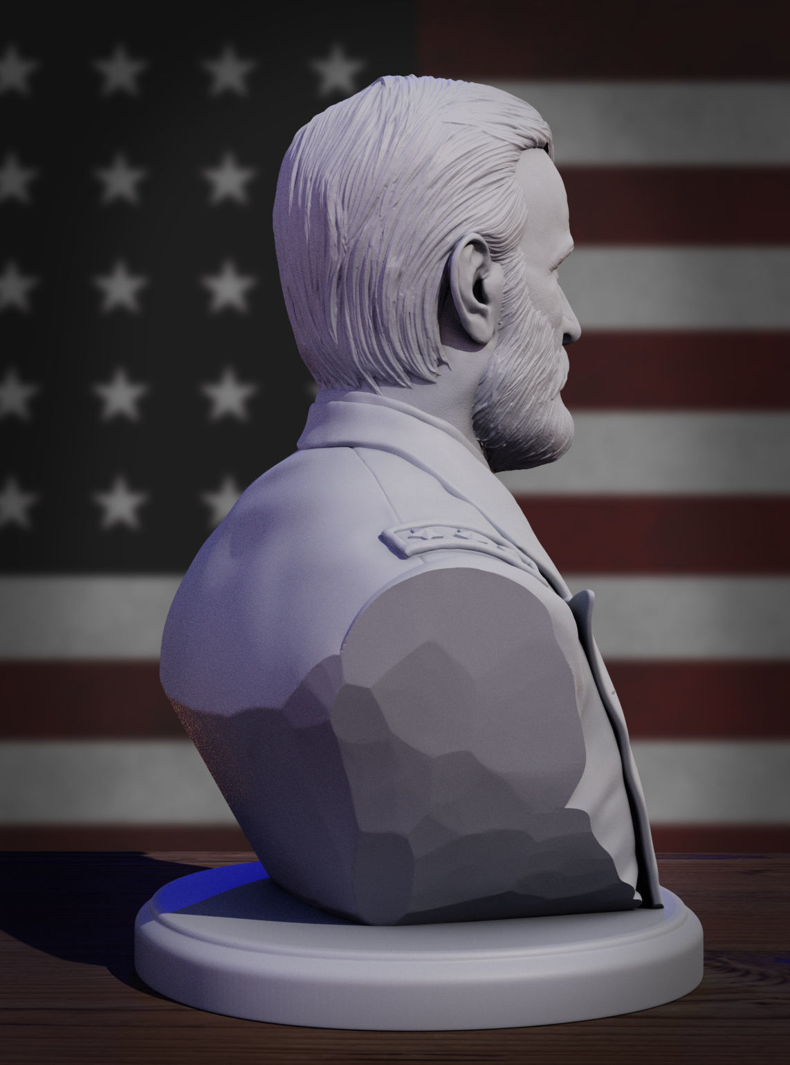 Ulysses Grant 3D print model_8