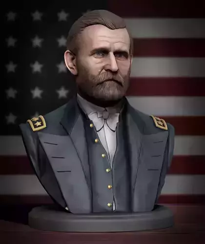 Ulysses Grant 3D print model