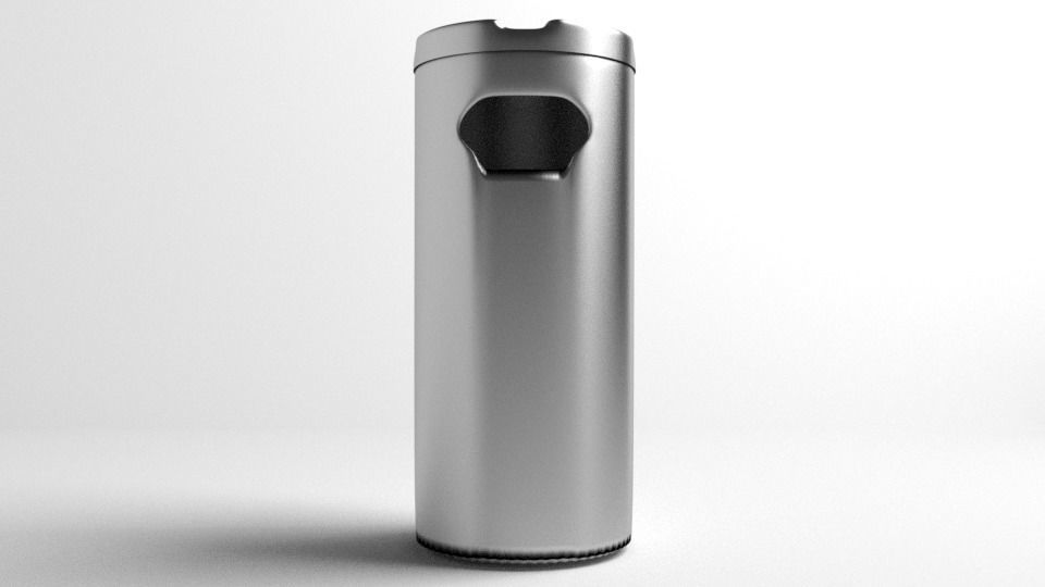 Waste Container 3 3D model_1