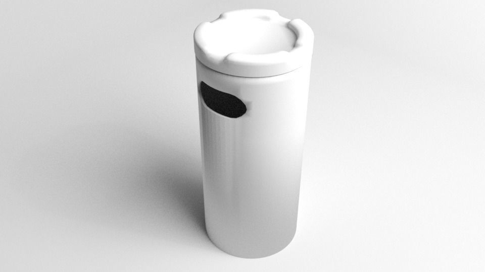 Waste Container 3 3D model_4