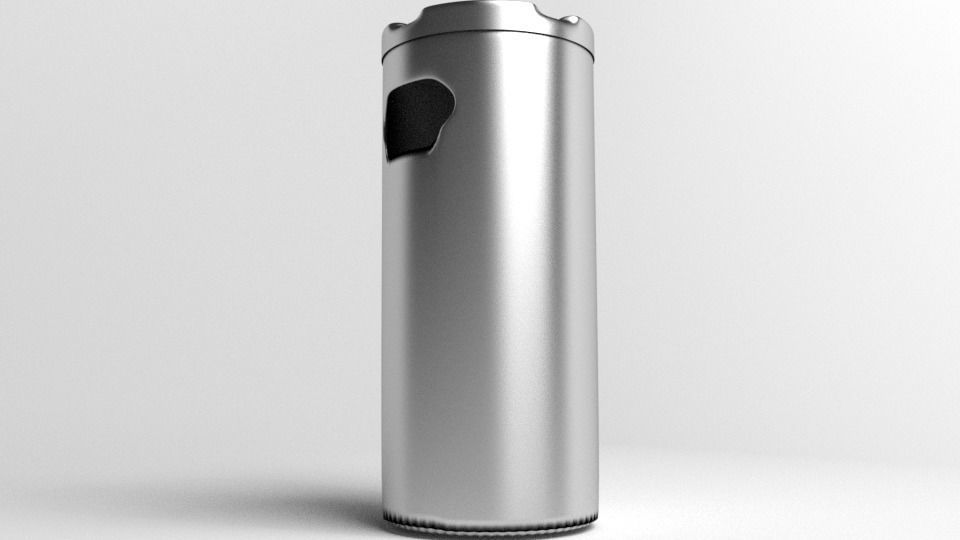 Waste Container 3 3D model_3