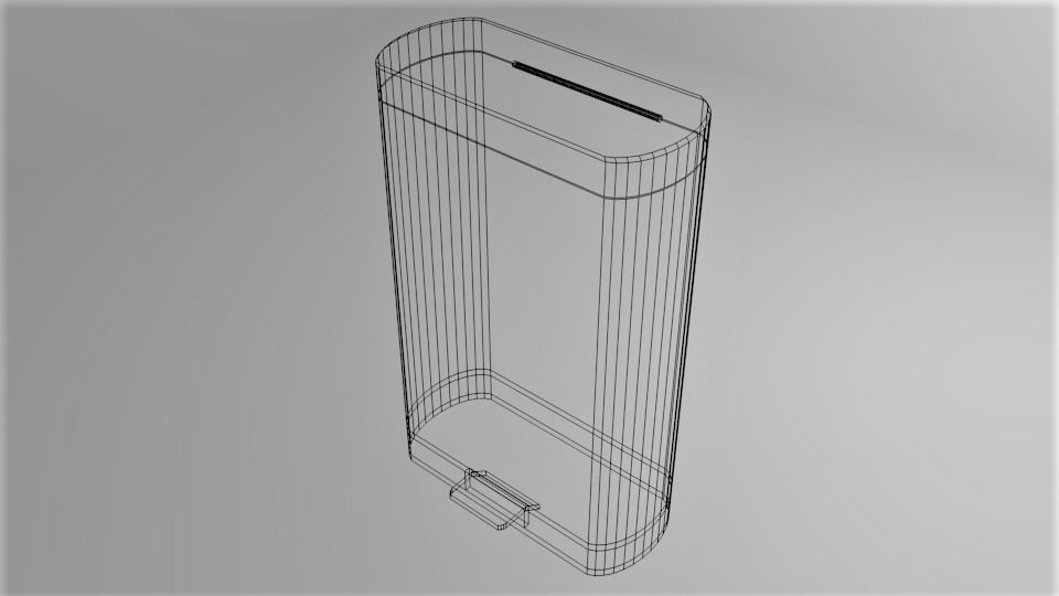 Waste Container 8 3D model_5