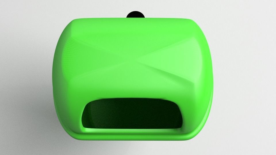 Waste Container 10 3D model_2