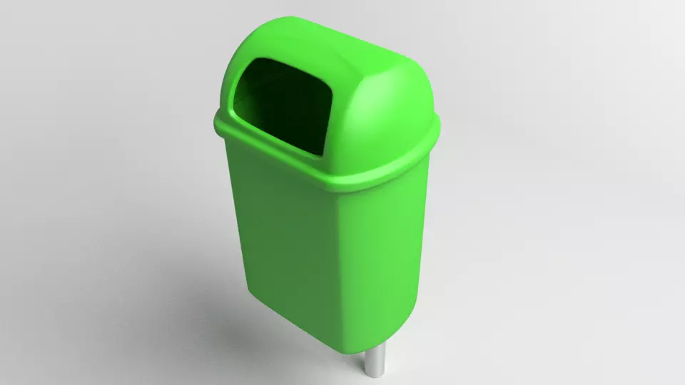 Waste Container 10 3D model_0