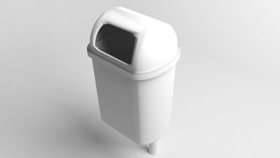 Waste Container 10 3D model_4