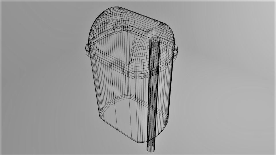 Waste Container 10 3D model_5