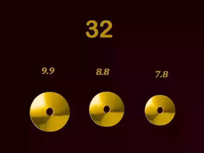 Para ball jewelery gold printable plain studded 2