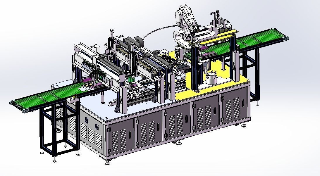 Dispensing and curing all-in-one machine 3D model_21