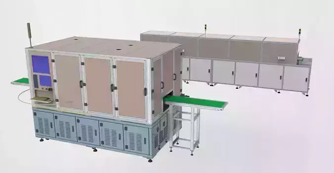 Dispensing and curing all-in-one machine 3D model
