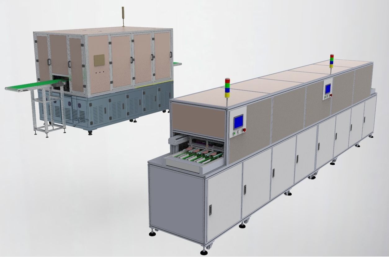 Dispensing and curing all-in-one machine 3D model_4