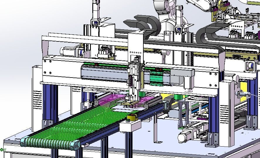 Dispensing and curing all-in-one machine 3D model_17