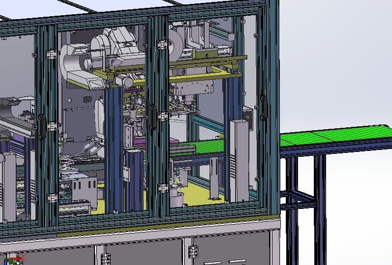 Dispensing and curing all-in-one machine 3D model_16