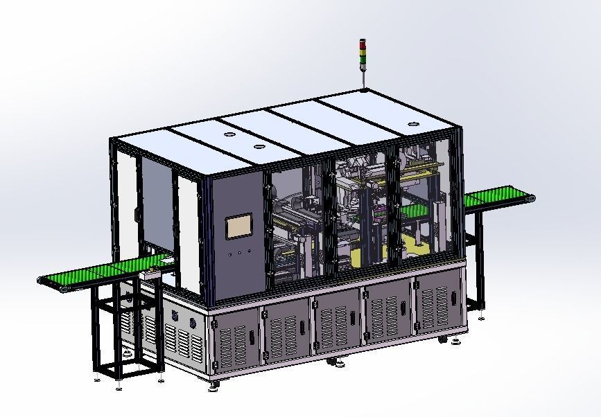 Dispensing and curing all-in-one machine 3D model_3