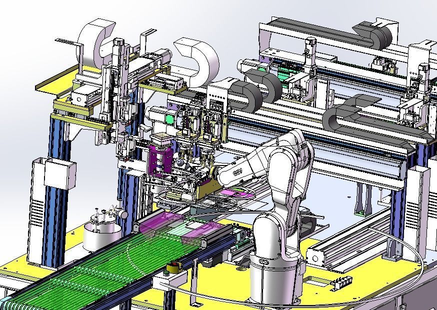 Dispensing and curing all-in-one machine 3D model_18