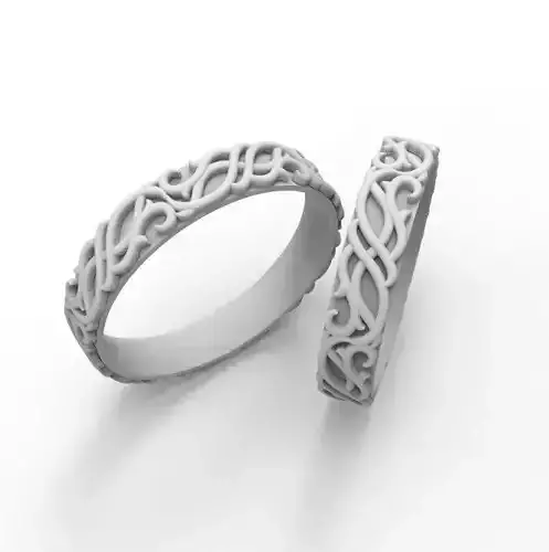 wedding rings pattern