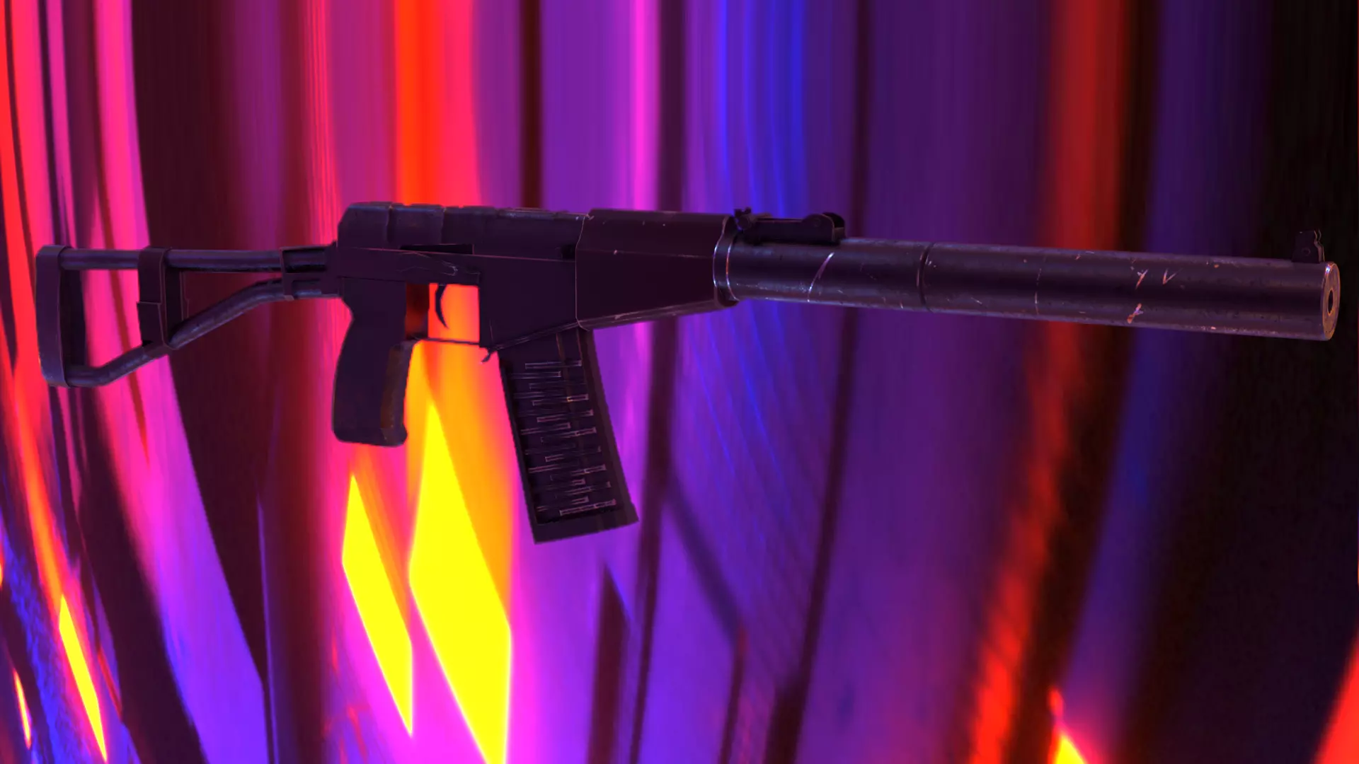 AC VAL for third person play Low-poly 3D model_0