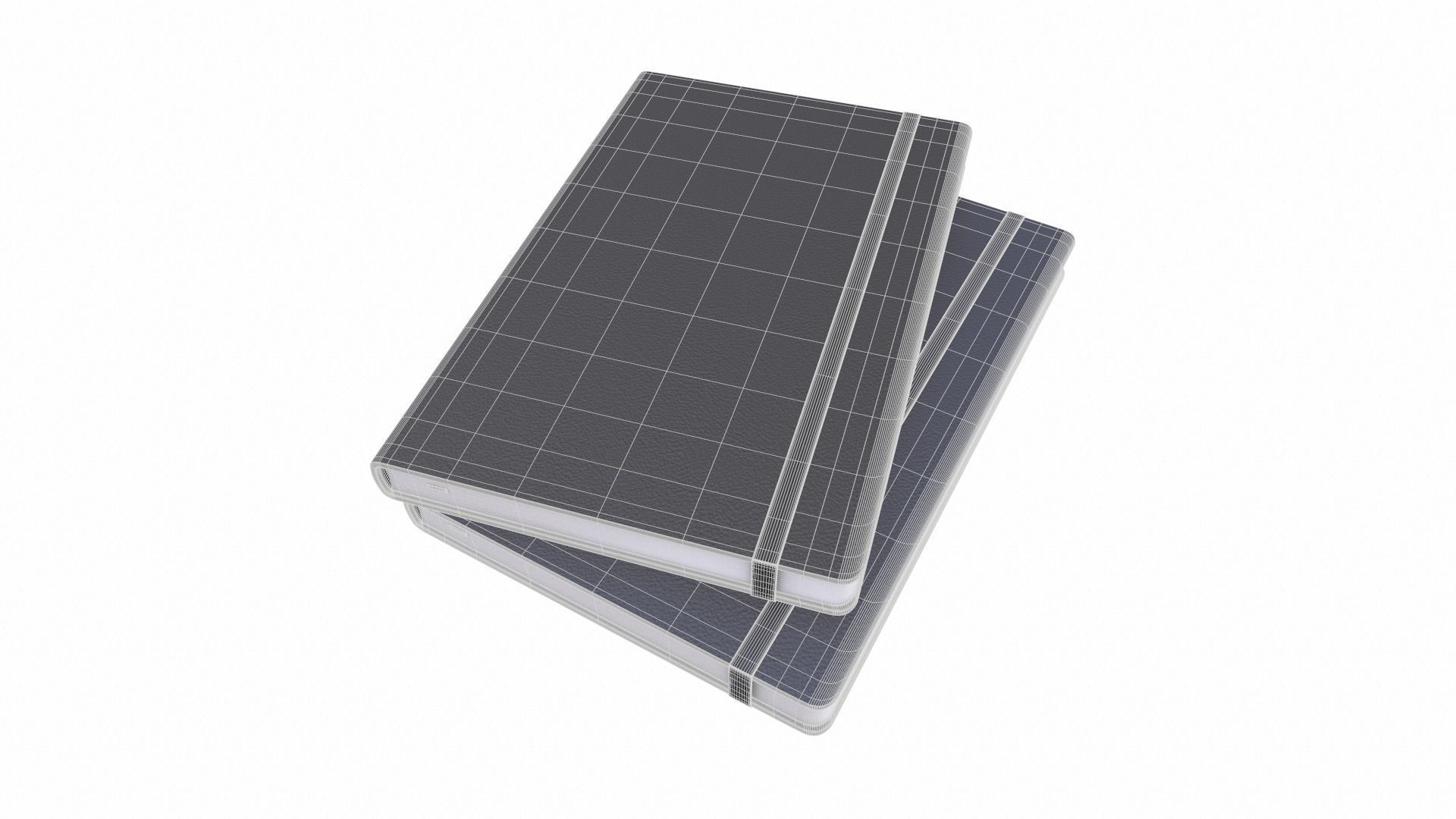 Notepad 3D model_9