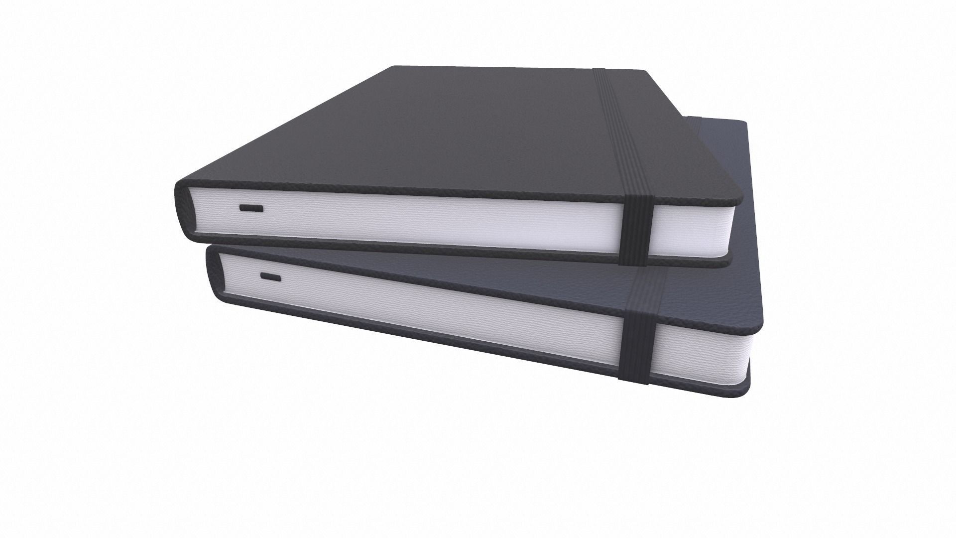 Notepad 3D model_2