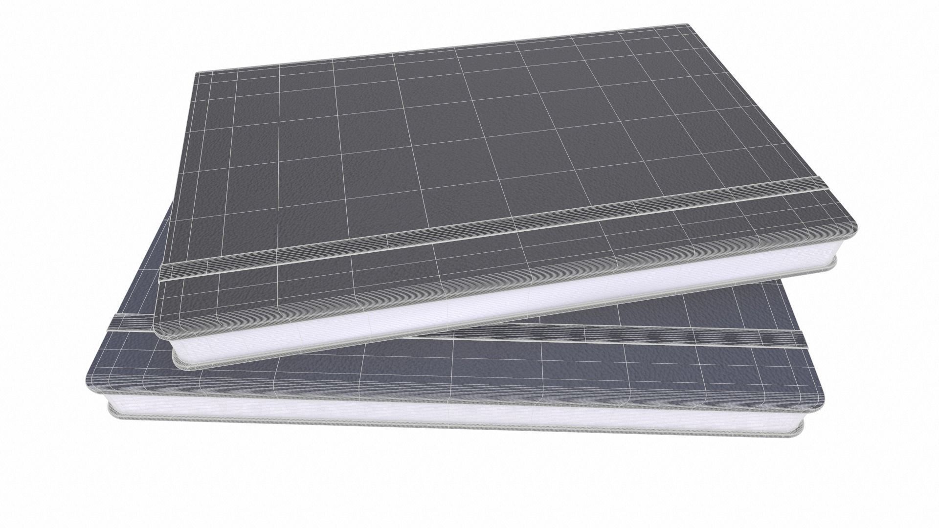 Notepad 3D model_10