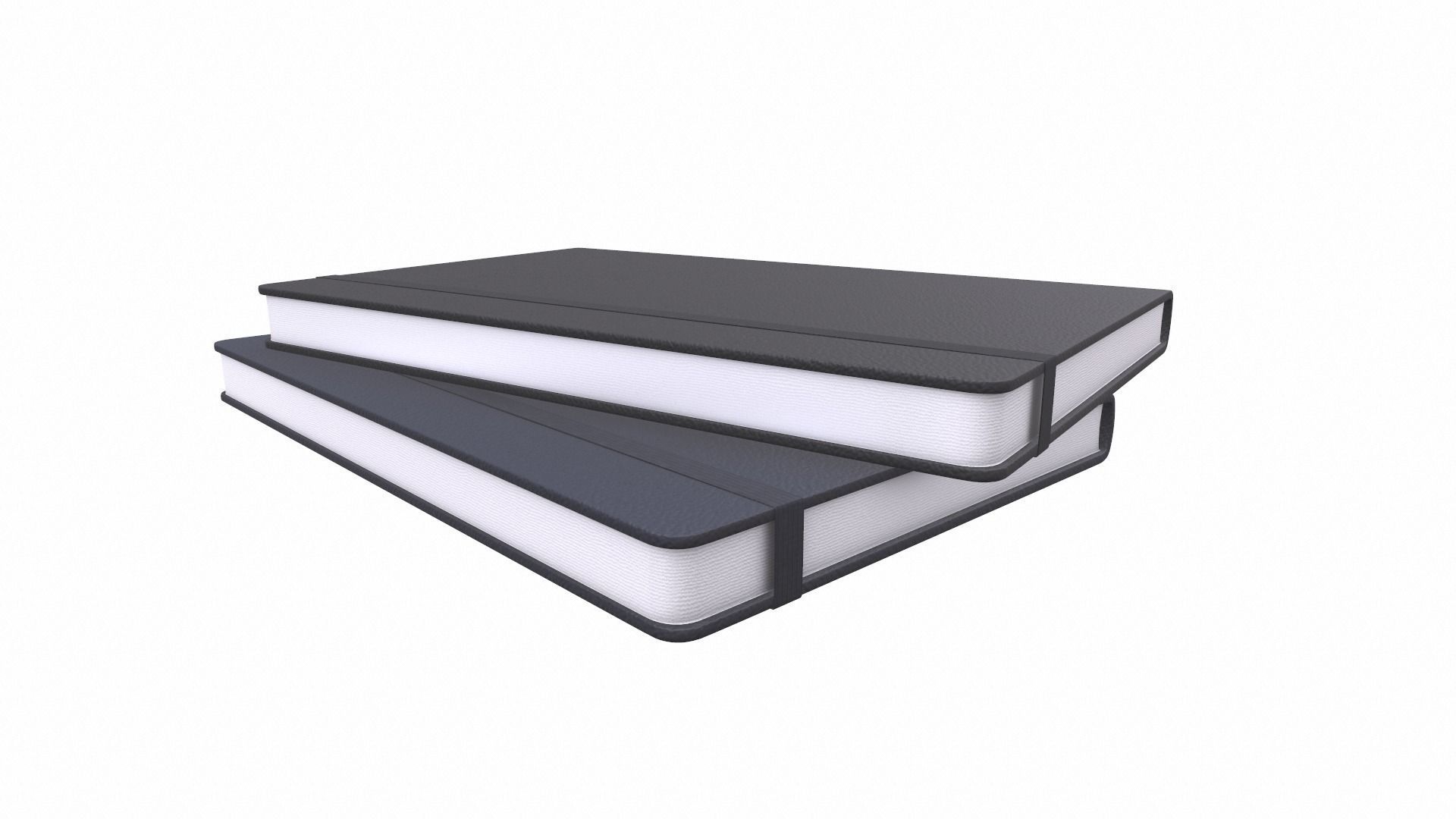 Notepad 3D model_7