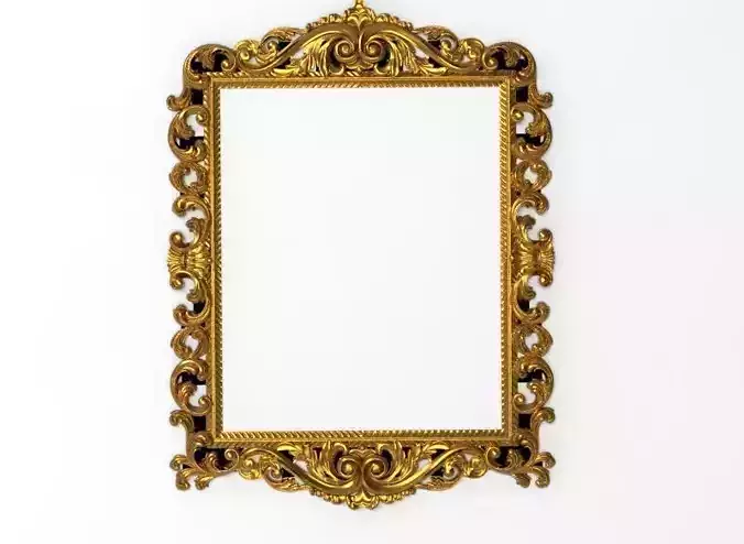 carved frame  3D model
