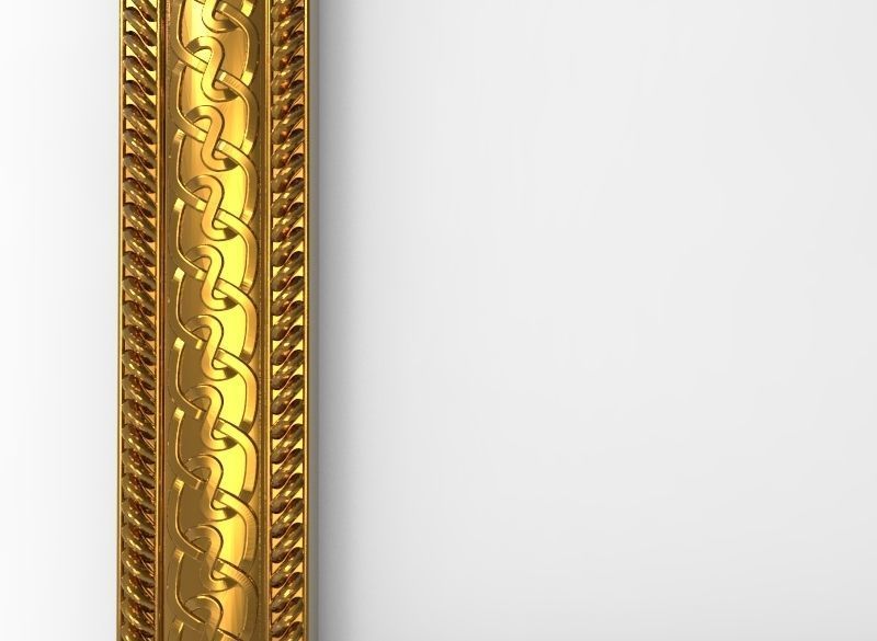 carved frame 3D model_22