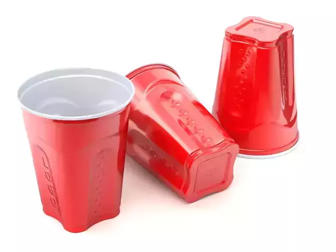 Plastic Cup Model - 1