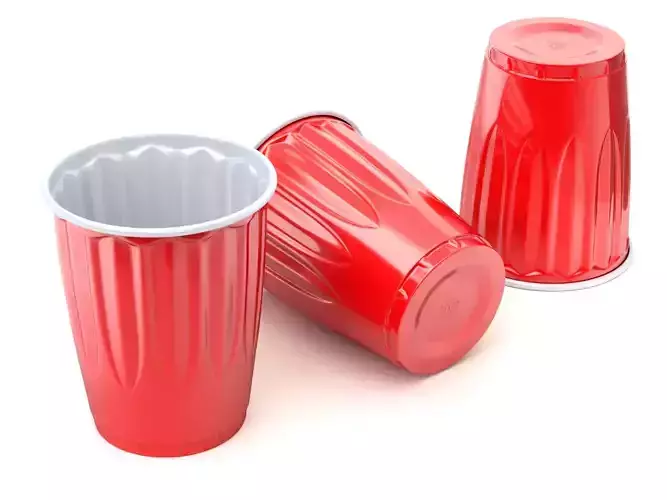 Plastic Cup Model - 2