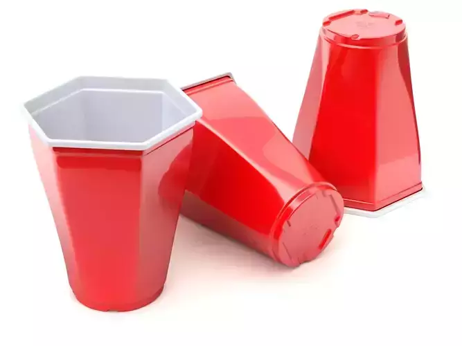 Plastic Cup Model - 3