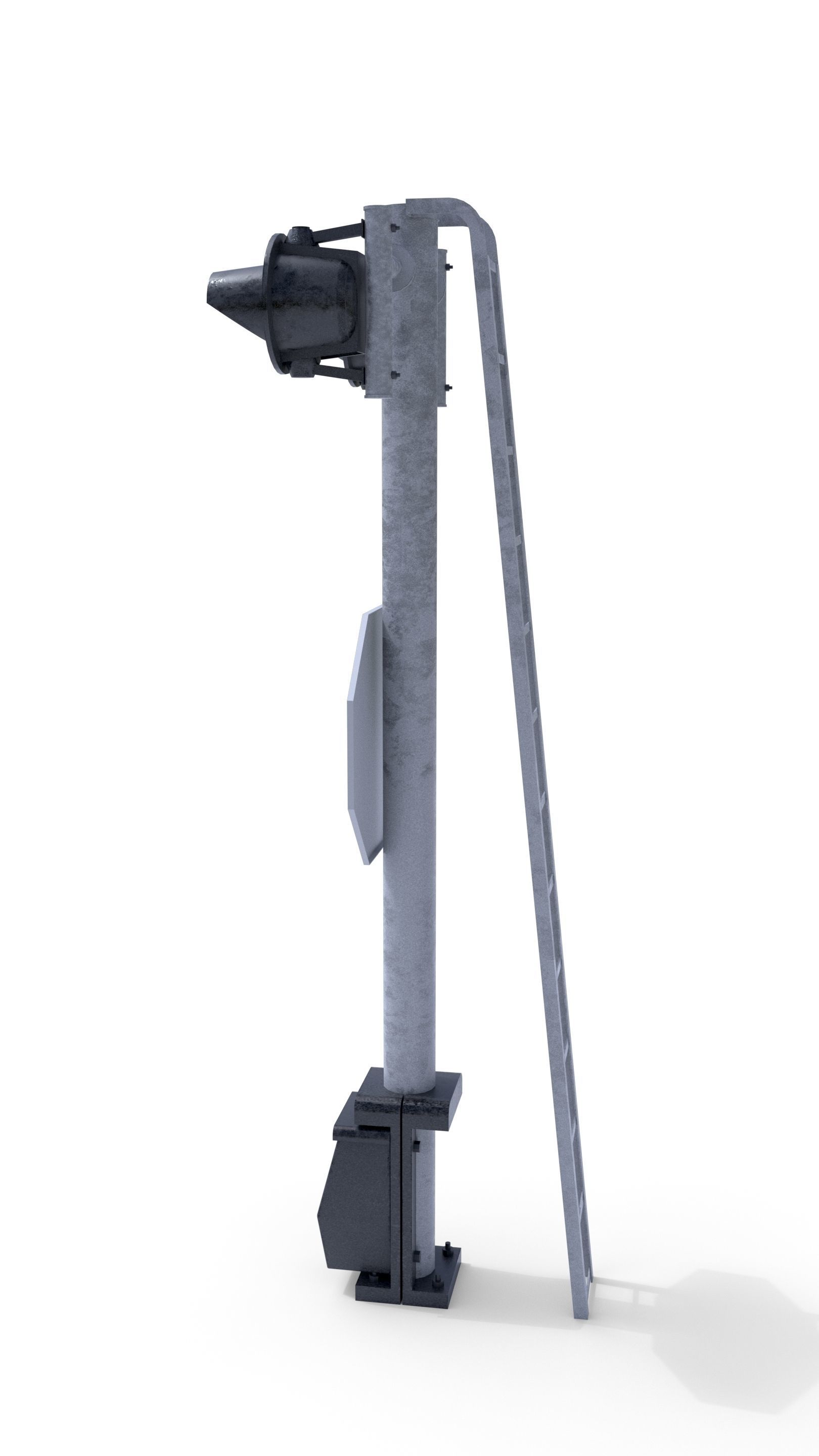 29 Piece Railway Pack 1 Low-poly 3D model_4