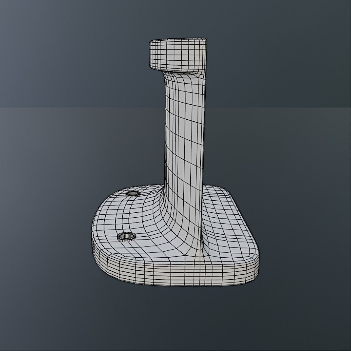 3D Printable Headset Rack 3D print model_7