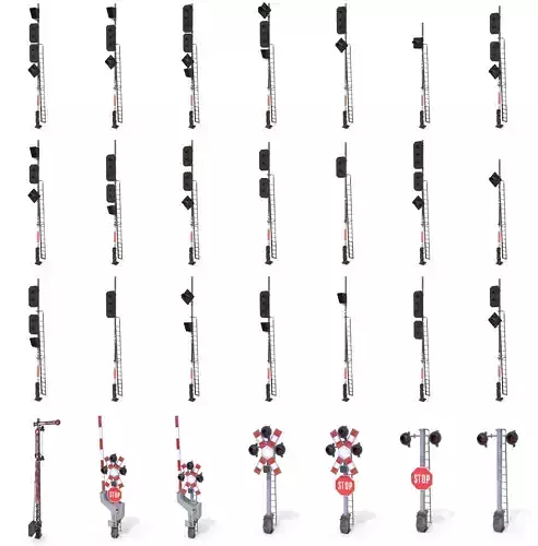 29 Piece Railway Pack 2