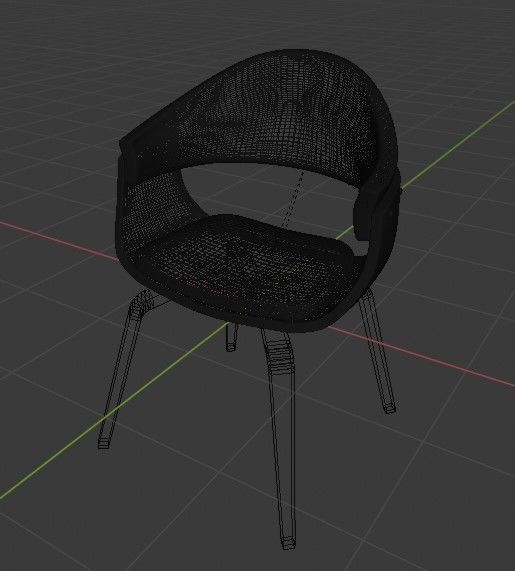 chair 3D model_1