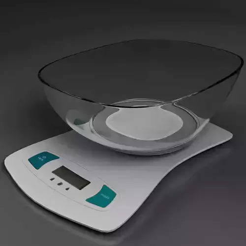 Scales digital scale 3D model