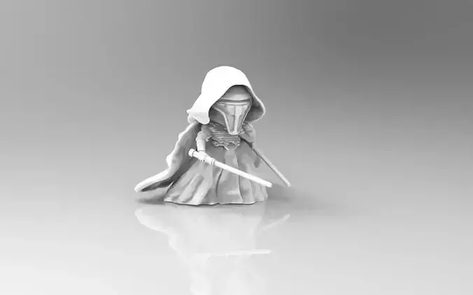 Chibi Ancient Knight 3D print model