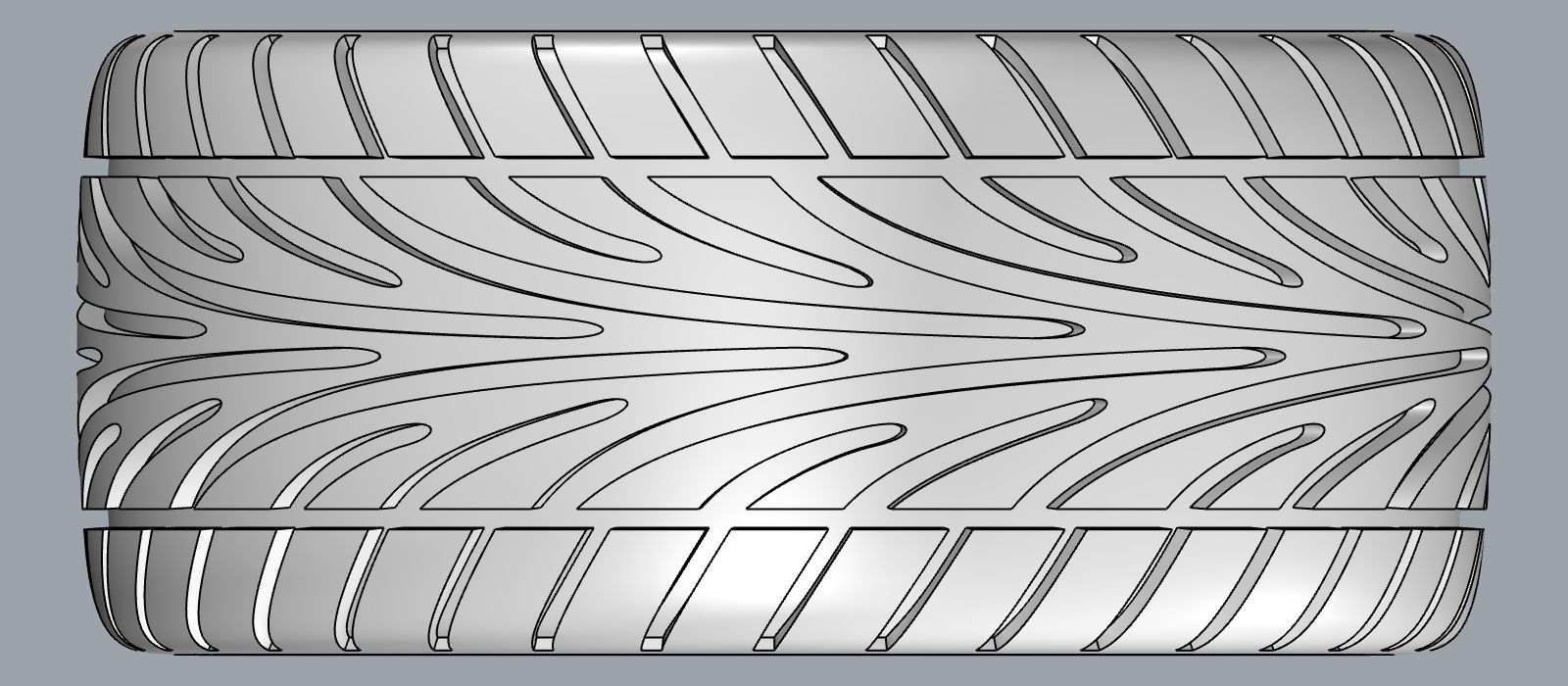 Tyre Ring 3D print model_3