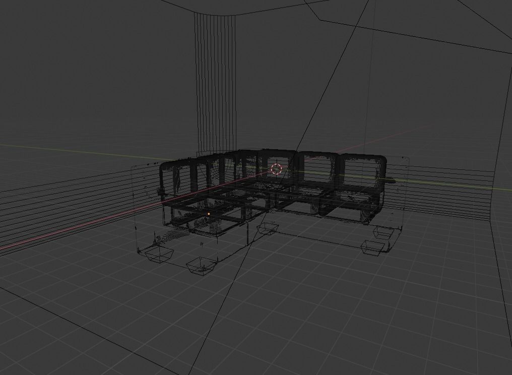 Blender sofa 3D model_4