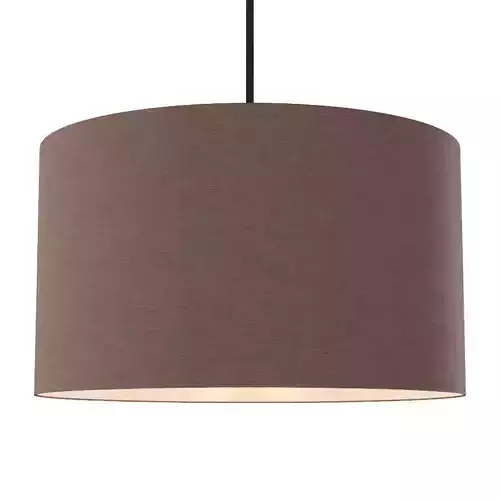 Restoration Hardware CICERO ROUND SHADE PENDANT 30 Brown
